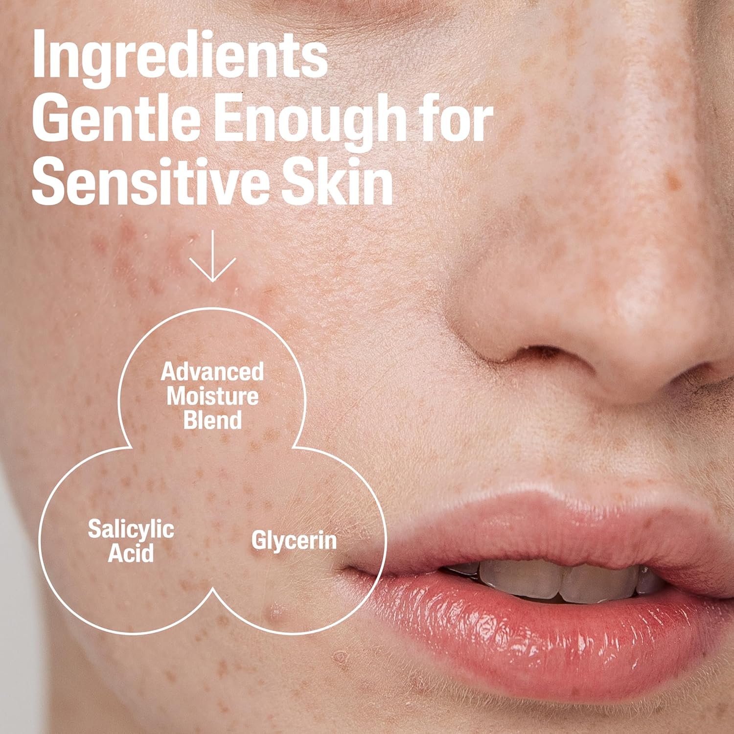 non-comedogenic, won't clog pores