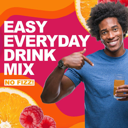 non-effervescent powder that dissolves with simple shake or stir