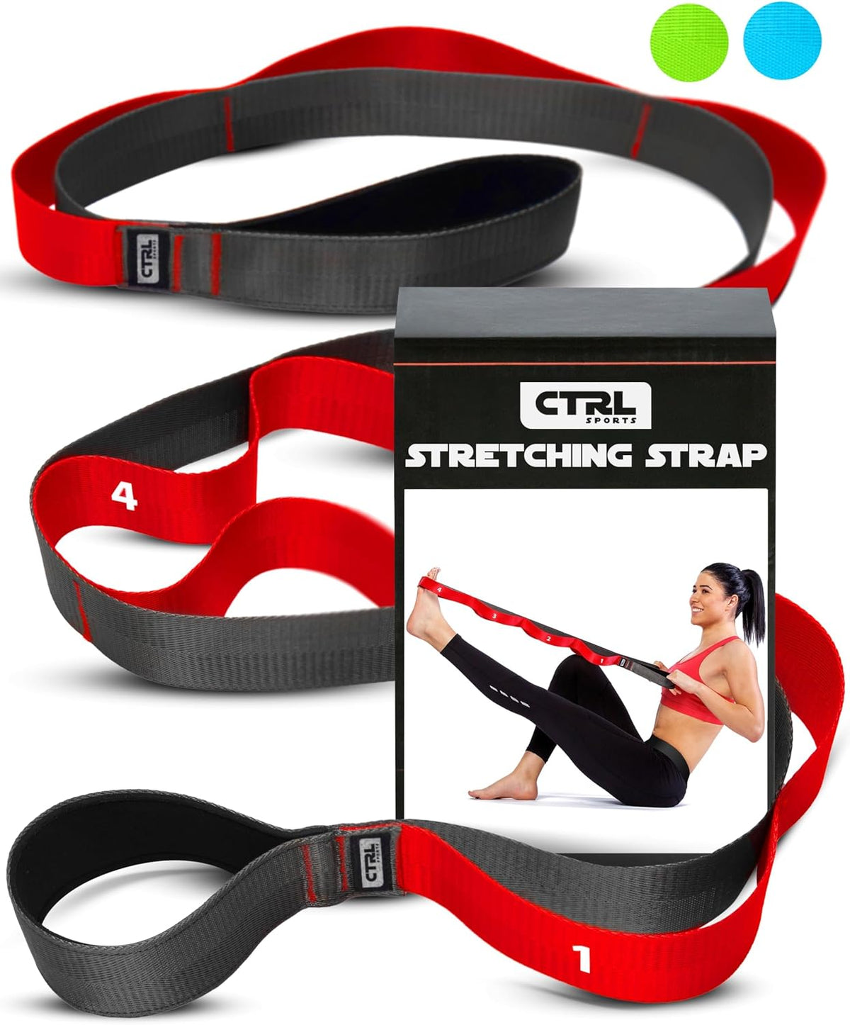 non-elastic high-quality nylon webbing for stability and resistance