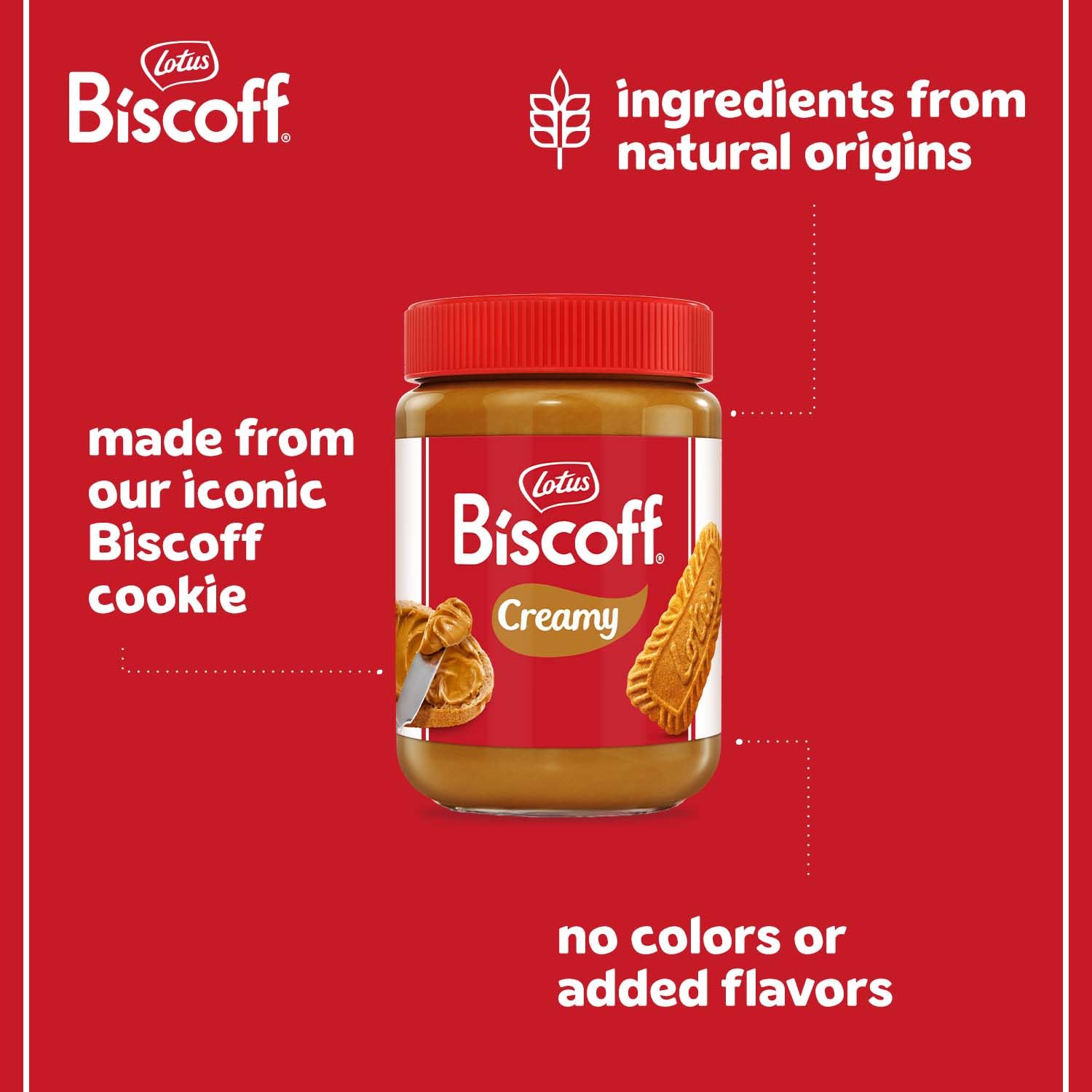 non-gmo, rspo certified palm oil, and no artificial flavors, colors, or preservatives