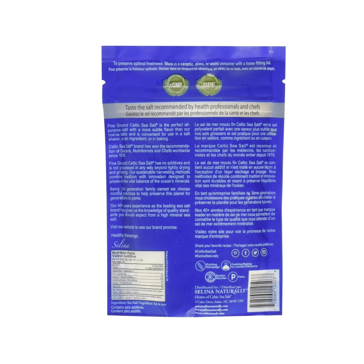 non-gmo verified ingredient profile