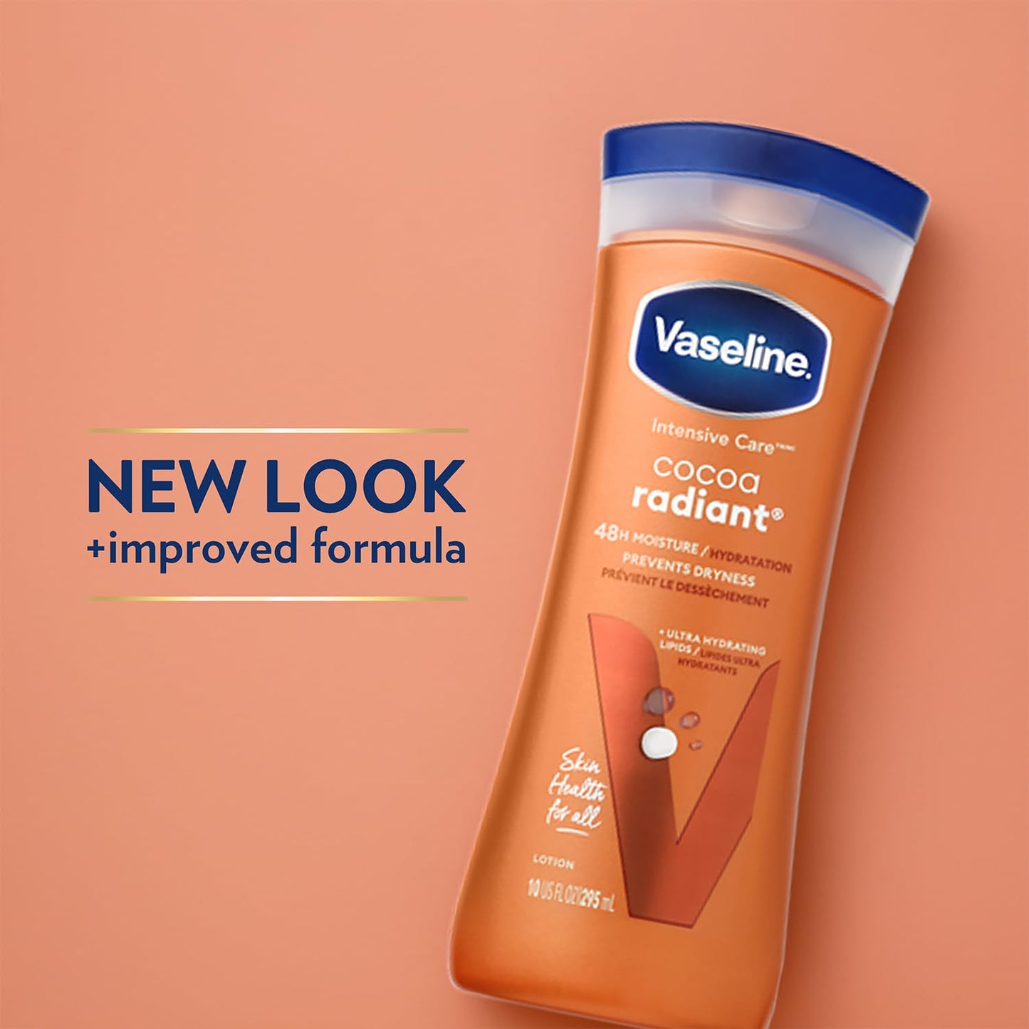 non-greasy, fast-absorbing lotion formula