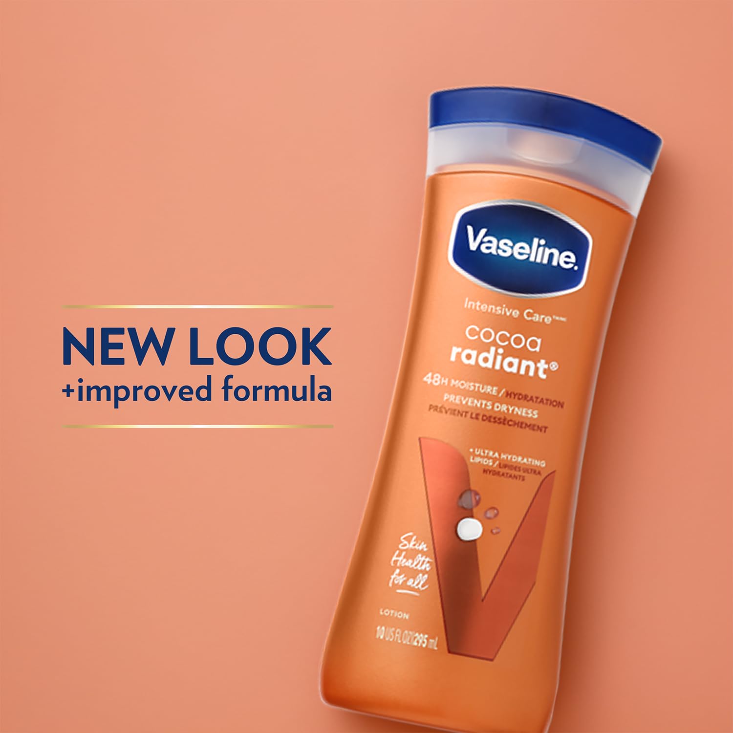 non-greasy, fast-absorbing lotion formula