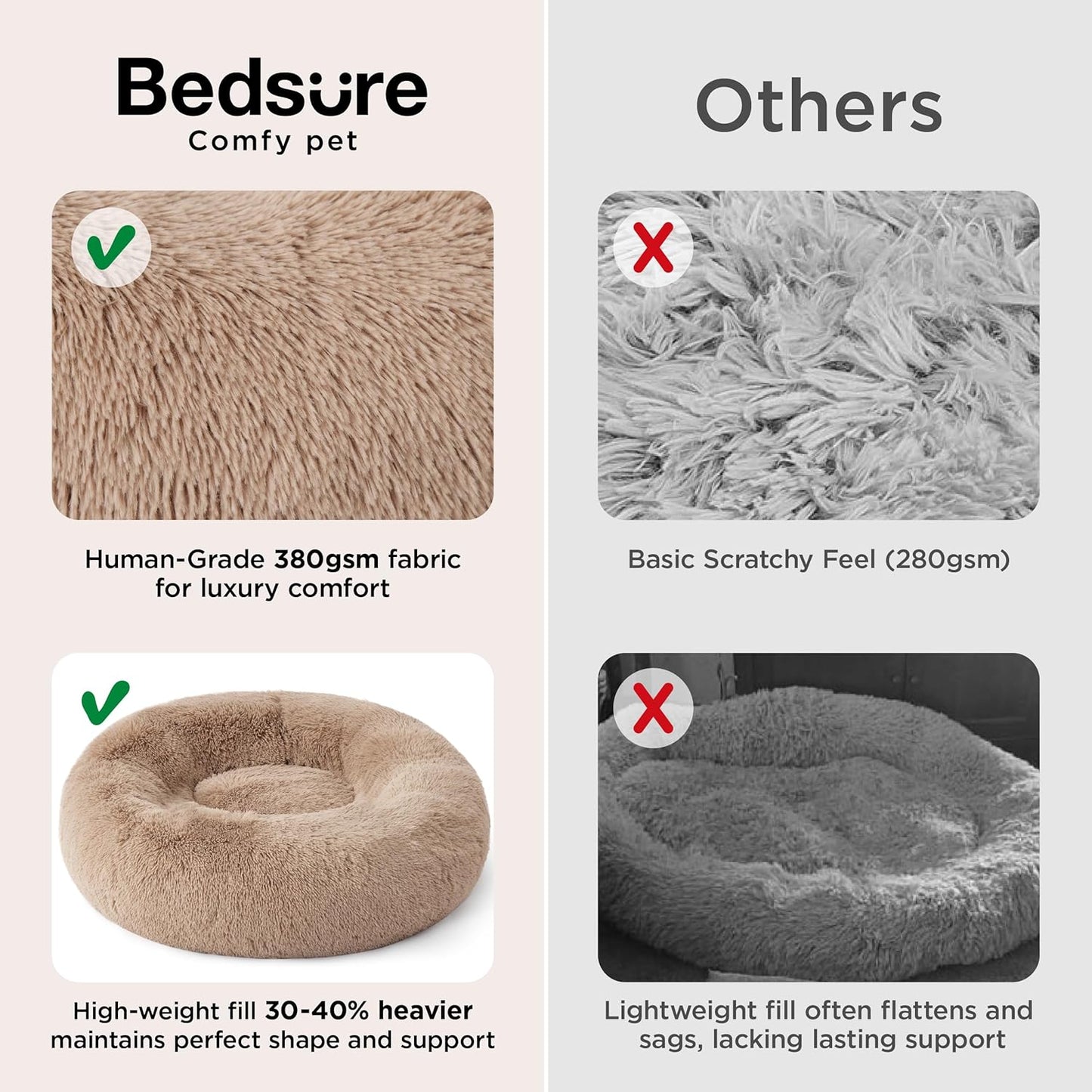 non-slip bottom base for stability on smooth floors