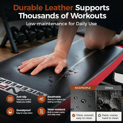 non-slip, breathable, wear-resistant leather padding with high-density cushioning