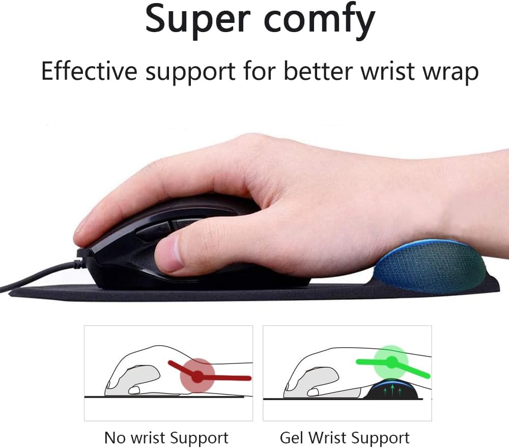 non-slip pu rubber base for stable grip on any desktop