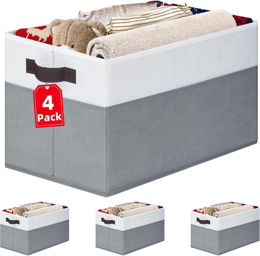 non-woven fabric exterior with stiff plastic board inserts on all sides and bottom for structure