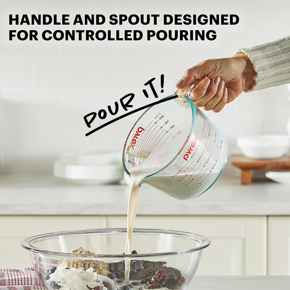 nonporous bpa-free glass that resists stains, odors, and flavors
