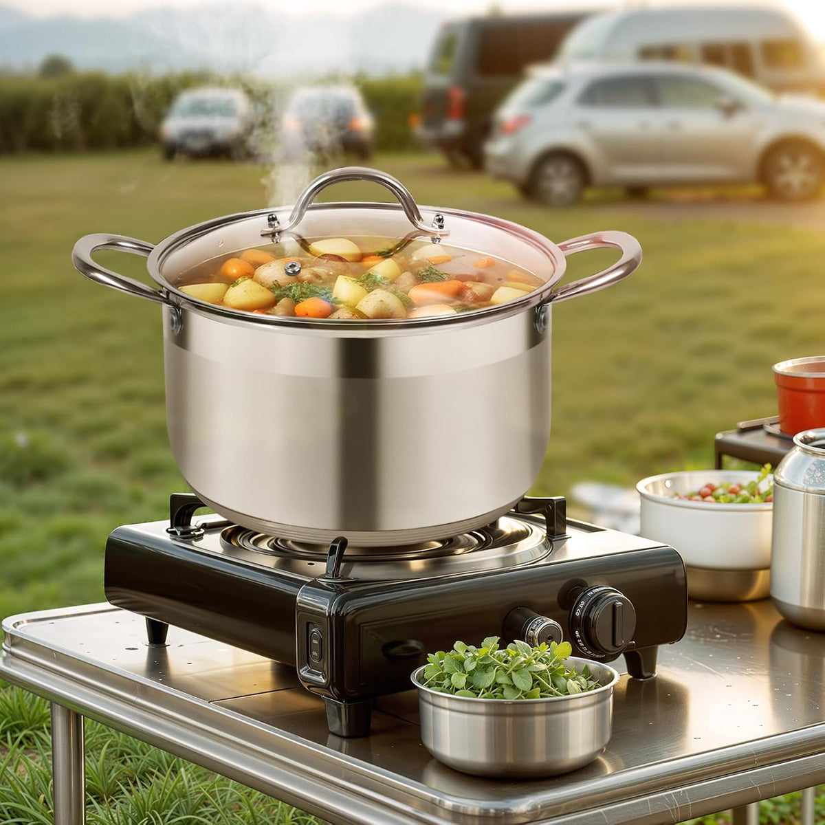 nonstick interior coating that does not react with food
