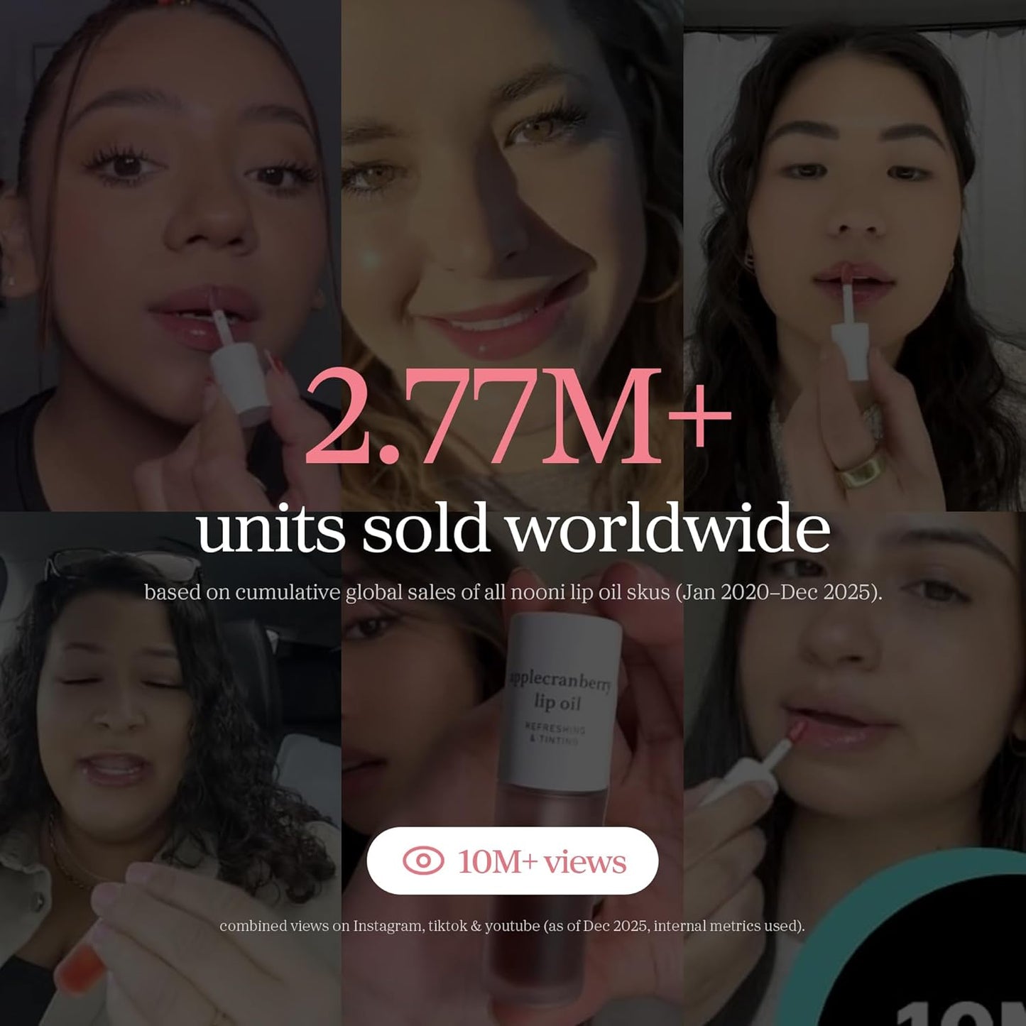 NOONI Appleplum Lip Oil – High-End Hydrating Tint for Discerning Skincare Collectors