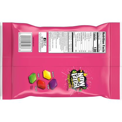 Now and Later Candy, Original Fruity Mix – 96 Count Classroom Rewards and Trick-or-Treat Bowl Refills for Kids