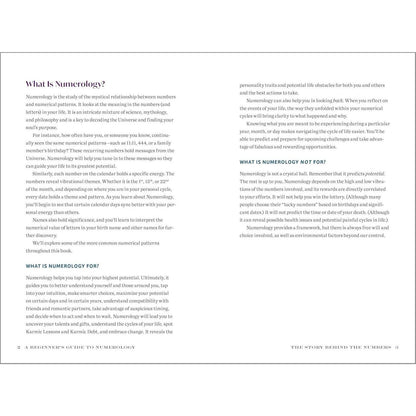 Numerology for Beginners – Luxe Presentation Edition, an Artful Addition to Any Reading Room