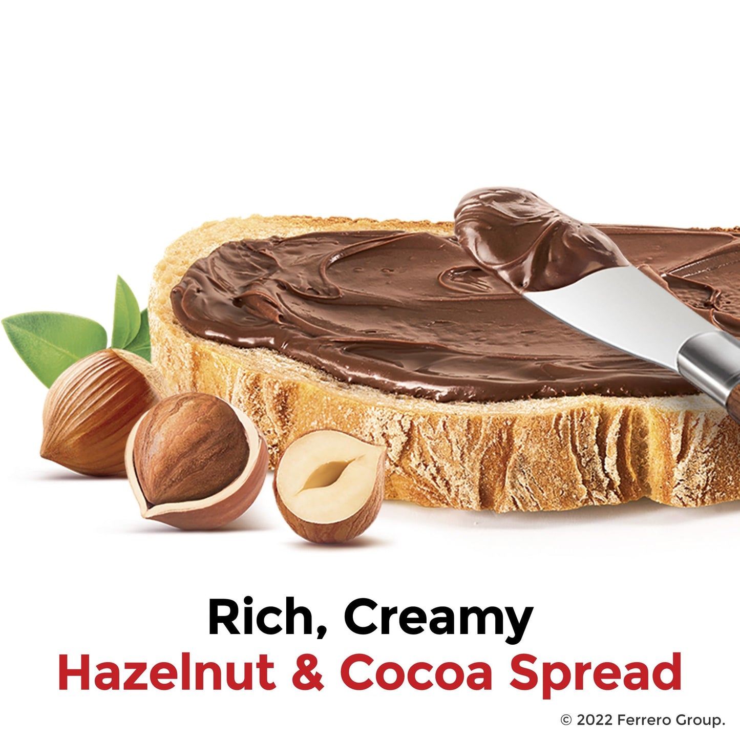 Nutella Hazelnut Spread with Cocoa – Kid-Friendly Family Breakfast Topping for Toast and Waffles, 13 oz