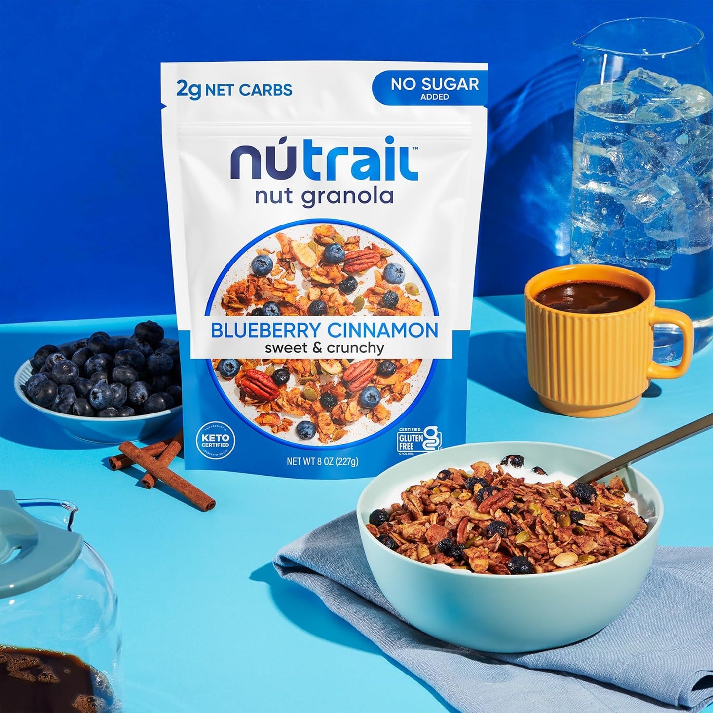NuTrail Nut Granola Cereal – Durable Hiking Snack for Backpacking and Trail Breaks