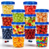 MealStack Pro Uniform Meal Prep Jars – Matched Set Containers for Clean Lines and Effortless Pantry Styling