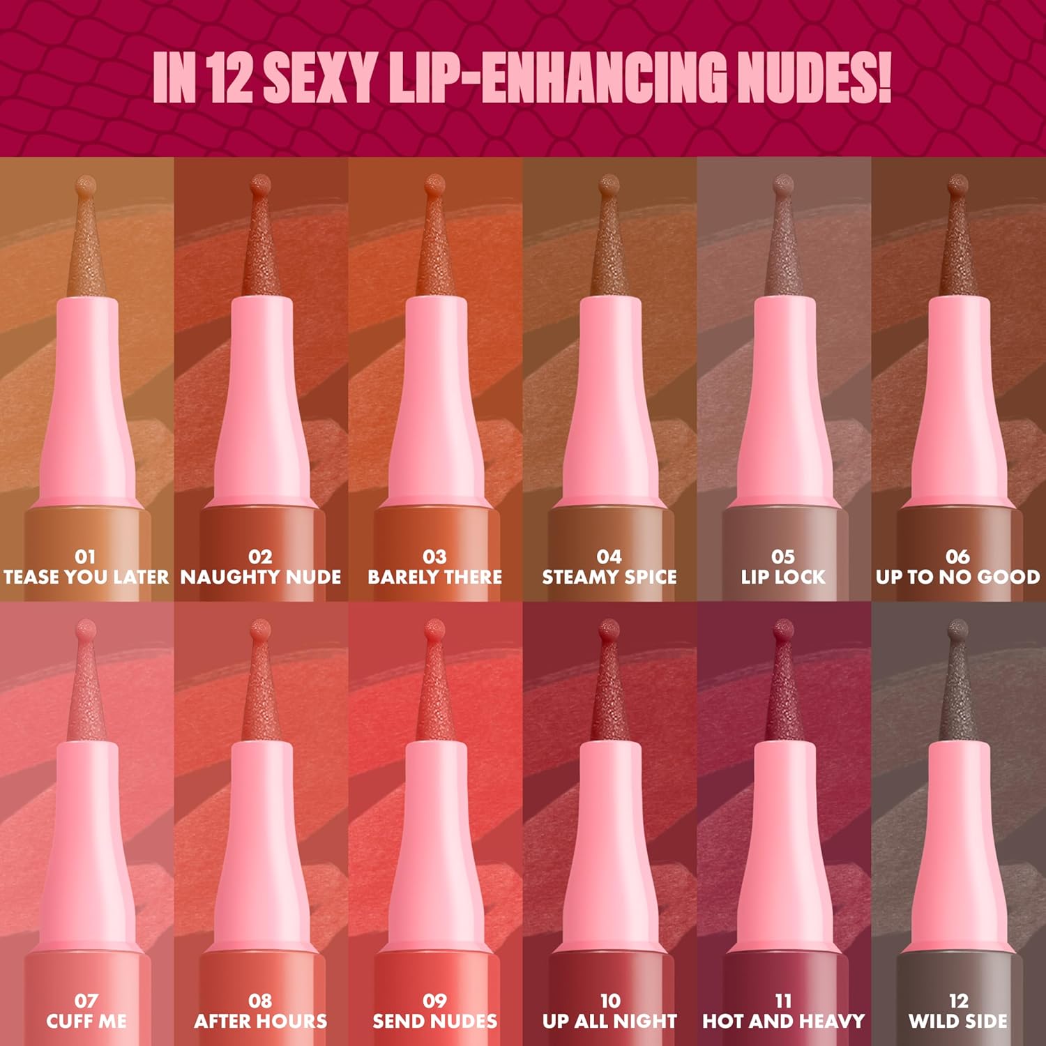NYX PROFESSIONAL MAKEUP Lip Lingerie Liner Stain — Thoughtful Birthday Gift for Her, Waterproof Smudge-Proof Lip Color