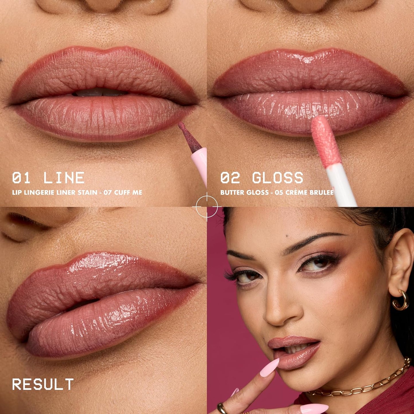NYX PROFESSIONAL MAKEUP Lip Lingerie Liner Stain — Thoughtful Birthday Gift for Her, Waterproof Smudge-Proof Lip Color