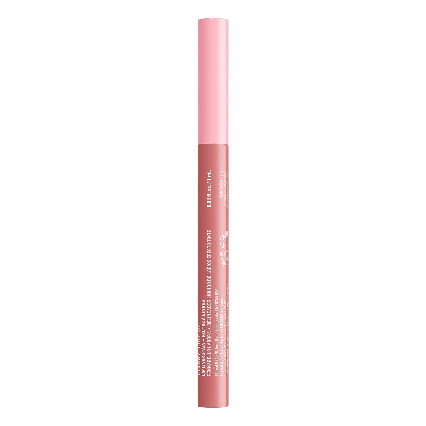 NYX PROFESSIONAL MAKEUP Lip Lingerie Liner Stain — Thoughtful Birthday Gift for Her, Waterproof Smudge-Proof Lip Color