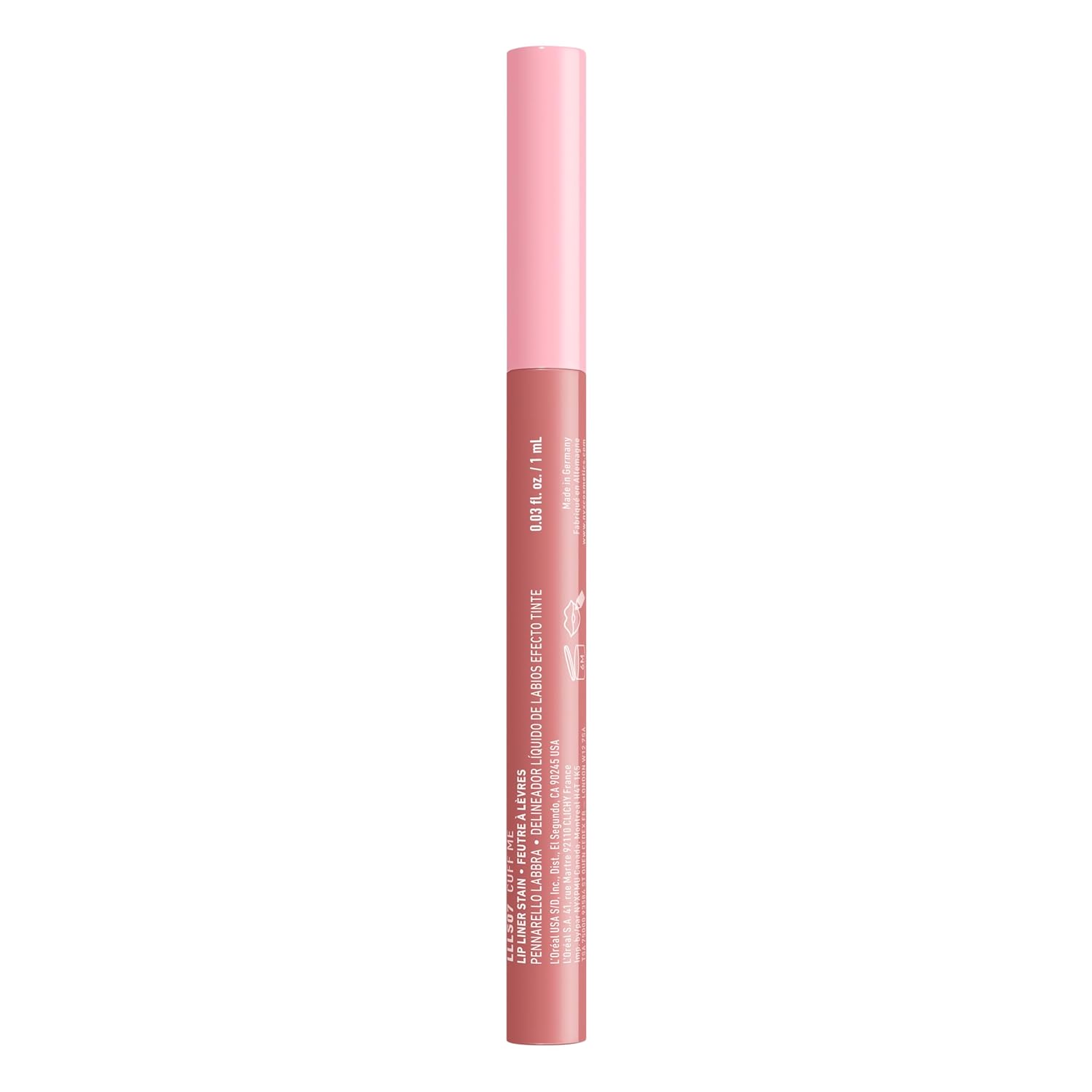 NYX PROFESSIONAL MAKEUP Lip Lingerie Liner Stain — Thoughtful Birthday Gift for Her, Waterproof Smudge-Proof Lip Color