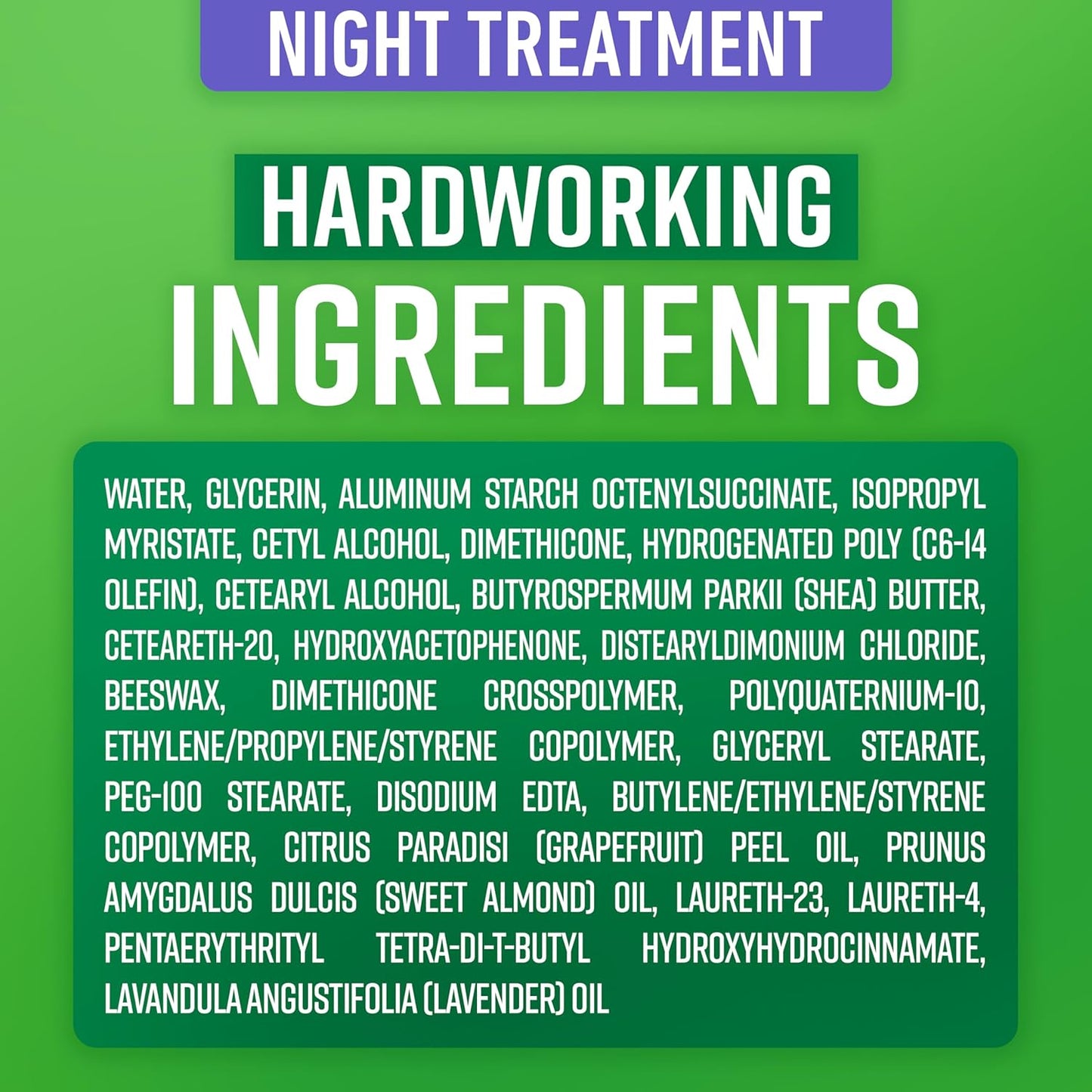 O'Keeffe's Working Hands Night Cream – Unscented Skin-Safe Formula for Allergy-Prone Hands, 7 oz Tube