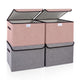Pink & Gray - Medium - 4 Pack