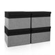 Black & Gray - Medium - 4 Pack