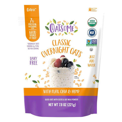 Oatsome PBfit Overnight Oats – Wellness Morning Ritual for Calm, Plant-Based Breakfasts