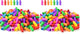 7 Vibrant Colors - 240 Pack