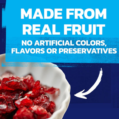 Ocean Spray Craisins 50% Less Sugar Dried Cranberries — Thoughtful Hostess Gift for Holiday Charcuterie Boards and Housewarming Baskets