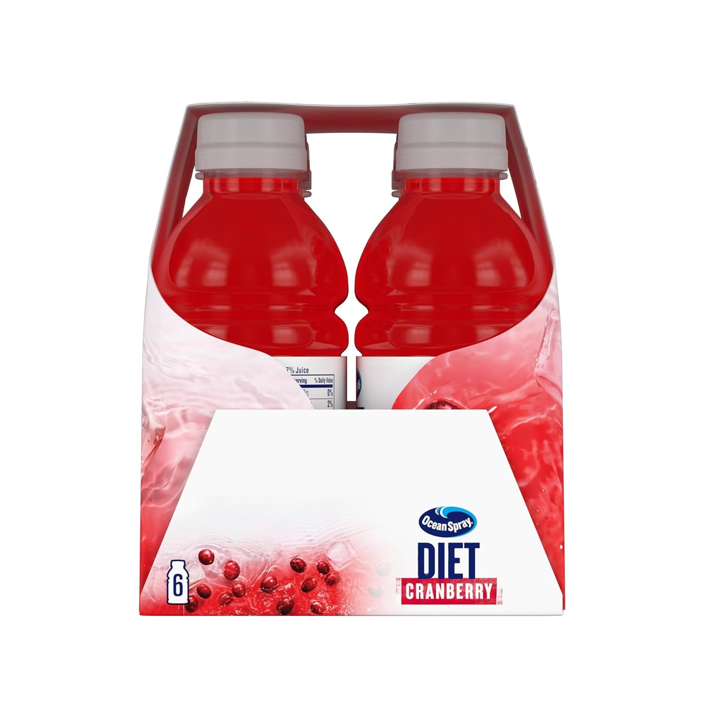 Ocean Spray Diet Cranberry Juice Drink – Grab-and-Go 10 oz Bottles for the Office Desk and Commute