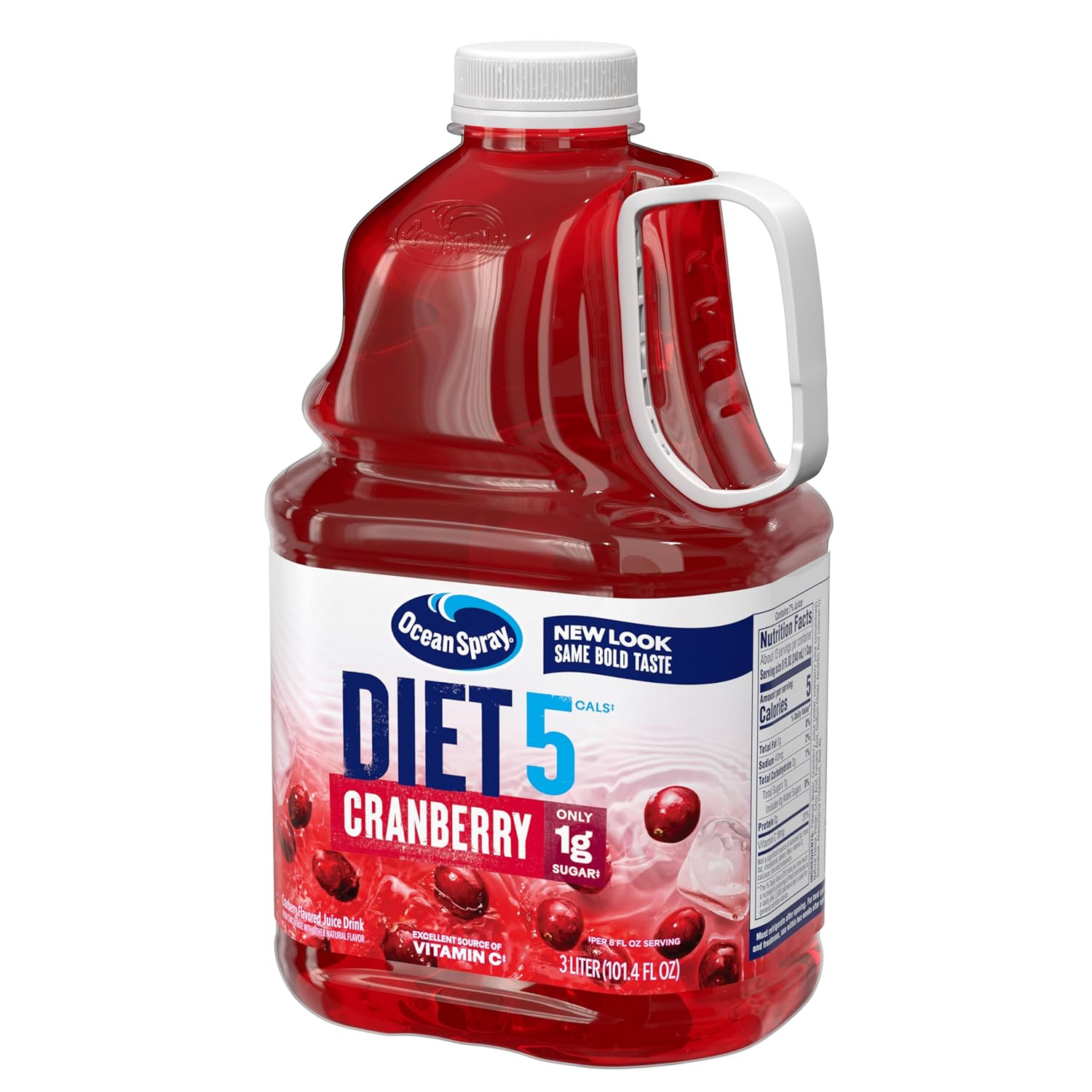 Ocean Spray Diet Cranberry Juice Drink – Kid-Table Beverage for Lunchboxes and After-School Snacks