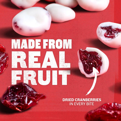 Ocean Spray Greek Yogurt Covered Craisins, Desk Drawer Snack for Focused Workdays and Home Office