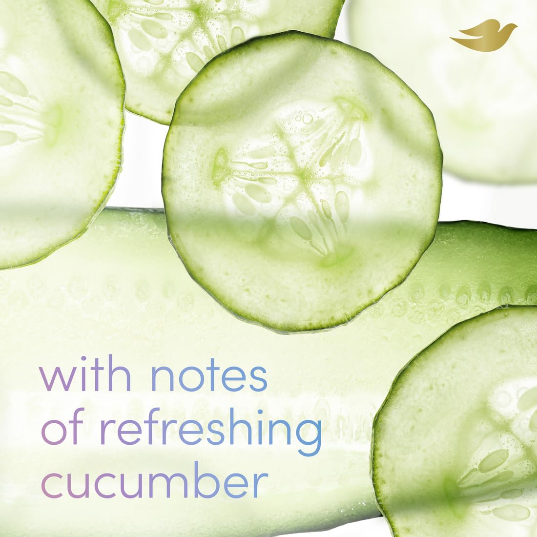 odor-fighting technology with long-lasting refreshing cucumber scent
