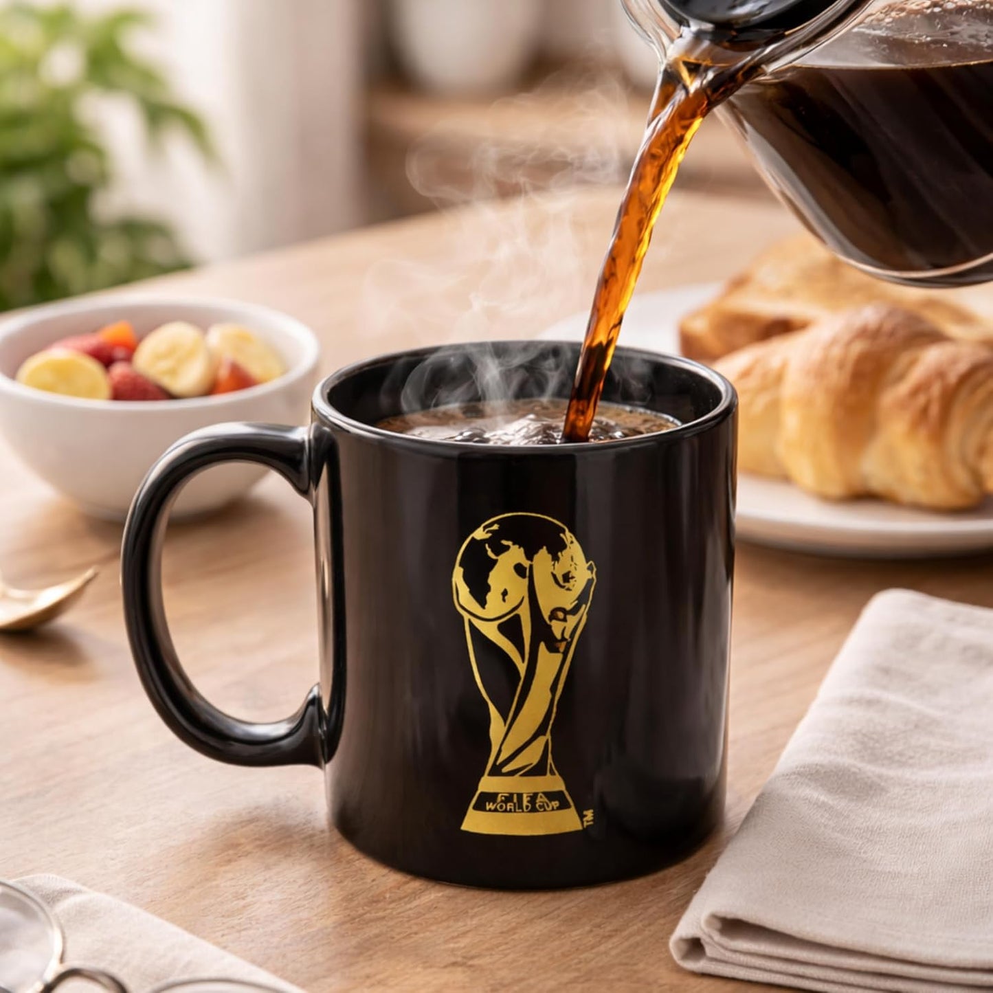 Official FIFA World Cup 2026 Ceramic Mug - 12oz Etched Collector's Cup - Thoughtful Birthday Gift for Soccer Fans and World Cup Collectors