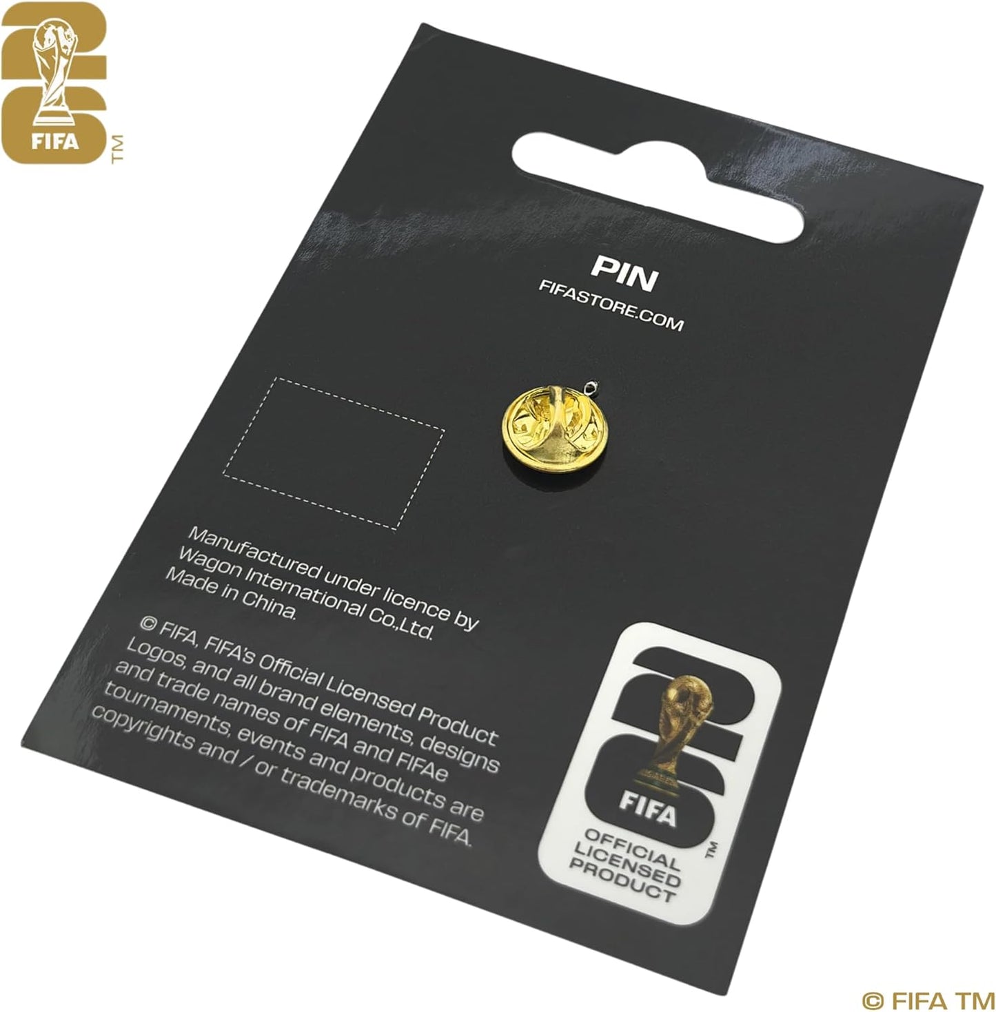 Official FIFA World Cup 2026 Edition Specialty Pins - Premium Heirloom Collectible for Executive Office Desks, Lacquered Enamel and Zinc Alloy Craftsmanship