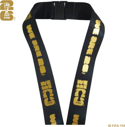 Official FIFA World Cup 2026 Trophy Charm Lanyard - Thoughtful Birthday Gift for Soccer Fans, Moms and Her Who Love the Beautiful Game