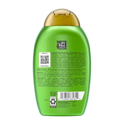 OGX Clarifying Strength + Rosemary Mint Conditioner – Family-Safe Clarifying Conditioner for Oily Hair, 25.4 fl oz Value Size
