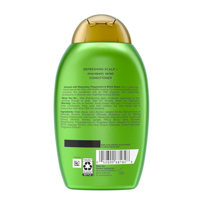 OGX Extra Strength Rosemary Mint Conditioner – Scalp Detox Conditioner for Spa-Like Self-Care Routine