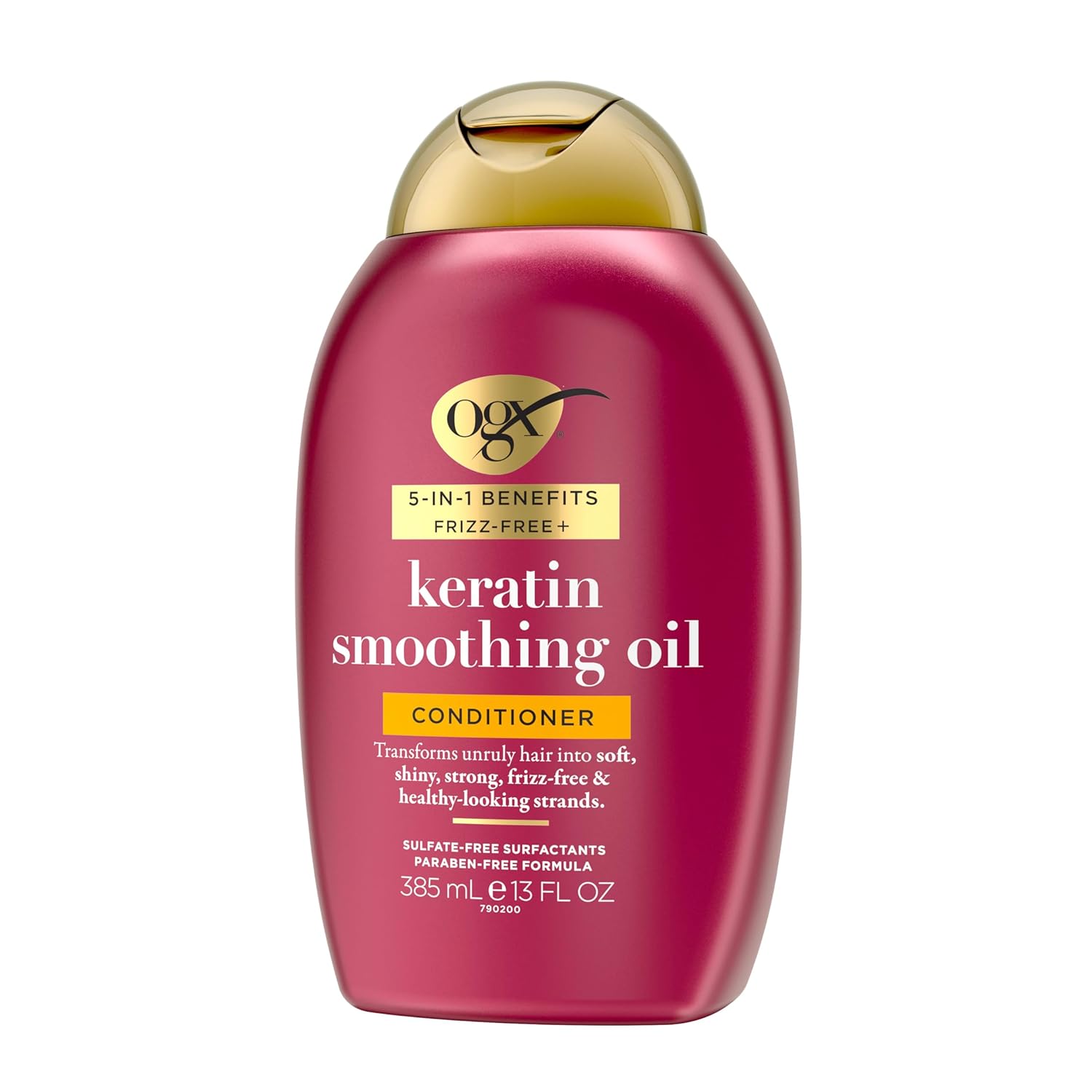OGX Frizz-Free + Keratin Smoothing Conditioner – Streamlined Haircare for Intentional Daily Routines