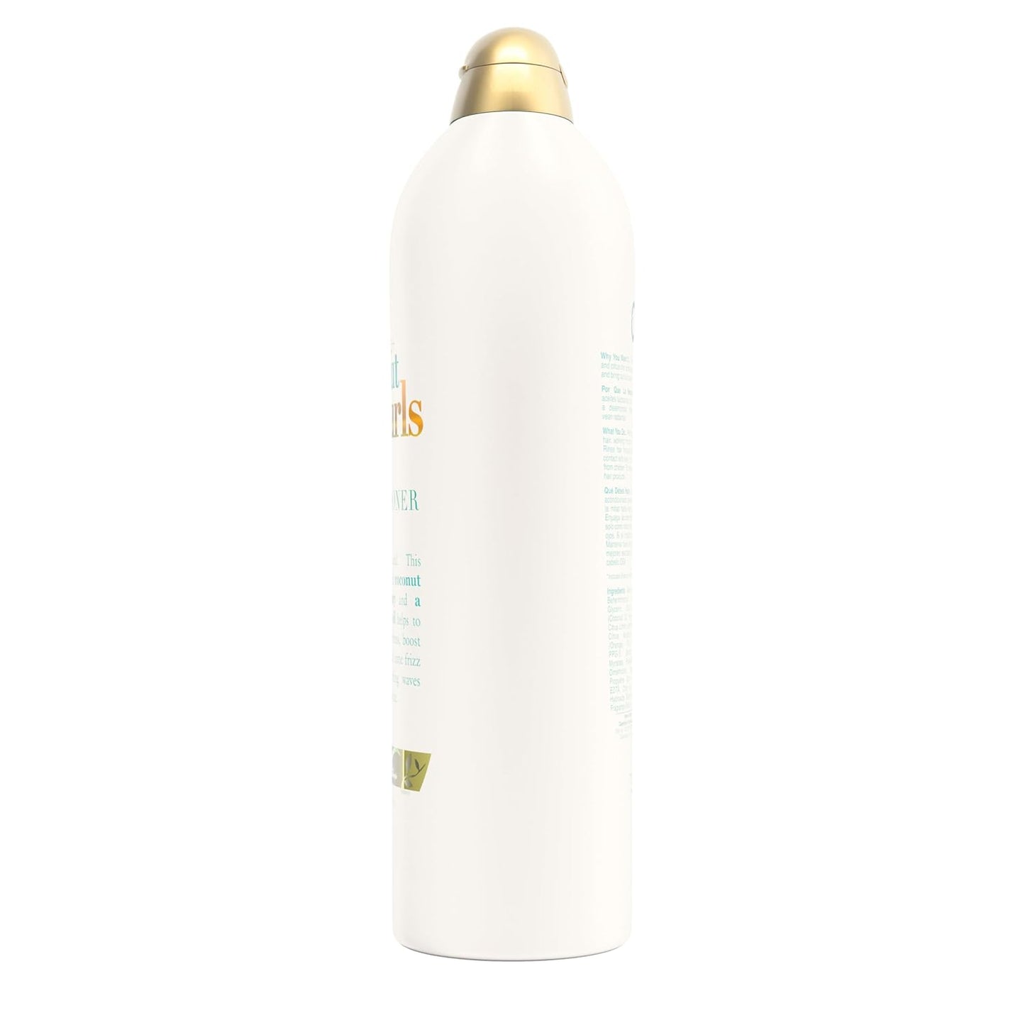 OGX Quenching + Coconut Curls Conditioner – Elegant Hair Care Upgrade for Medium to Coarse Curls
