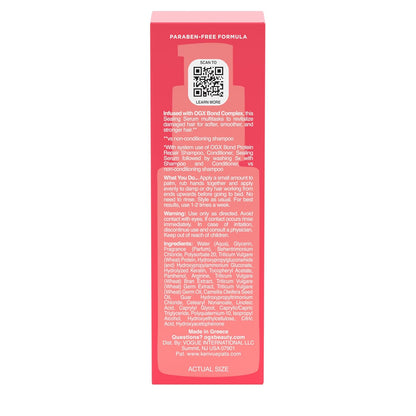OGX Repair & Protect Bond Serum – Elevated Floral-Scented Leave-In Treatment for a High-End Hair Ritual