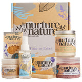 Nurture by Nature At-Home Spa Kit – 6-Piece Bath & Bedtime Ritual Set for Stress Relief and Better Sleep