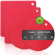 7.1+7in, 4 Red Round + Rectangle