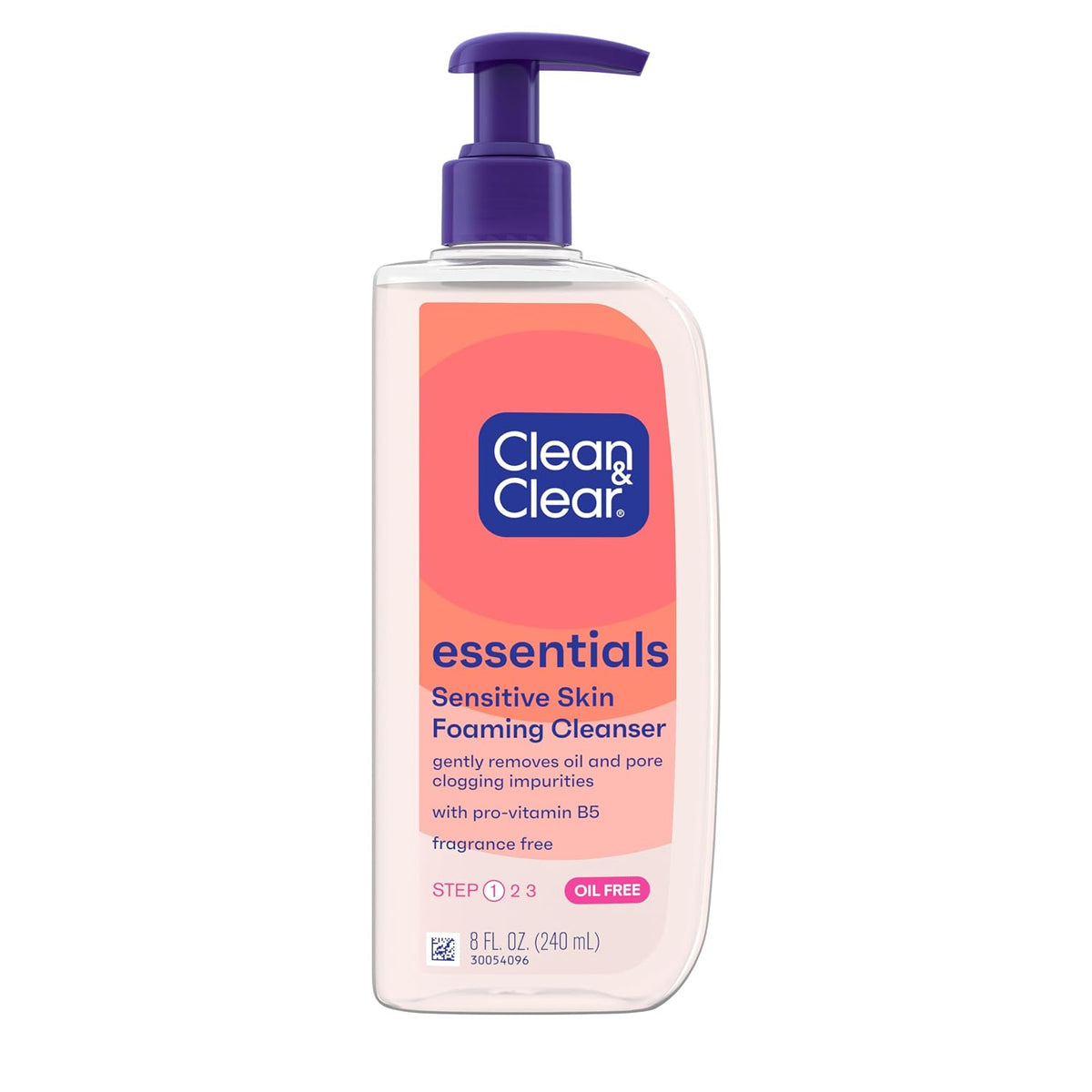 oil-free foaming gel formula that lathers to remove pore-clogging impurities