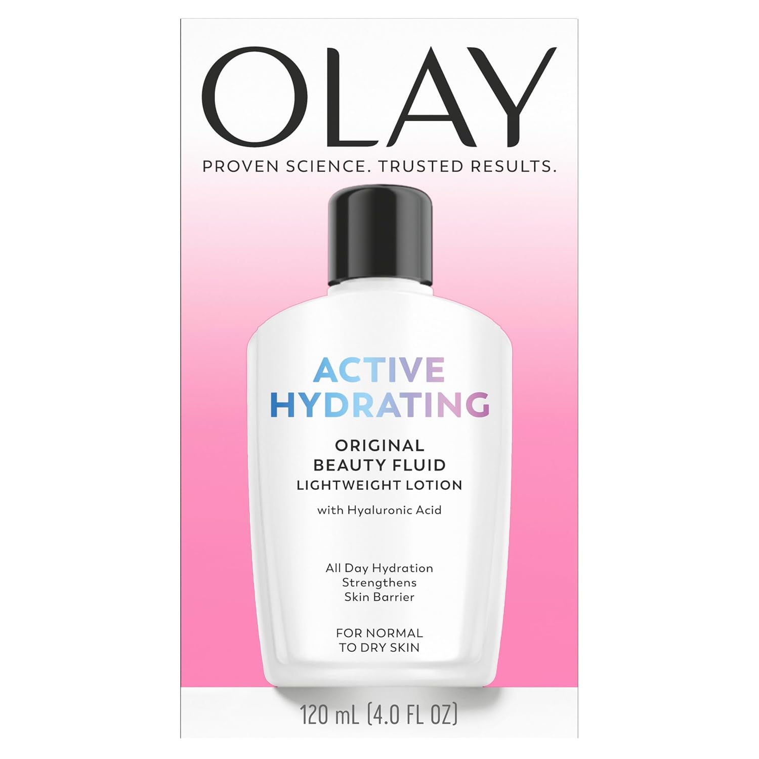 Olay Active Hydrating Lotion – Dermatologist-Tested Face Moisturizer for Elevated Daily Skincare