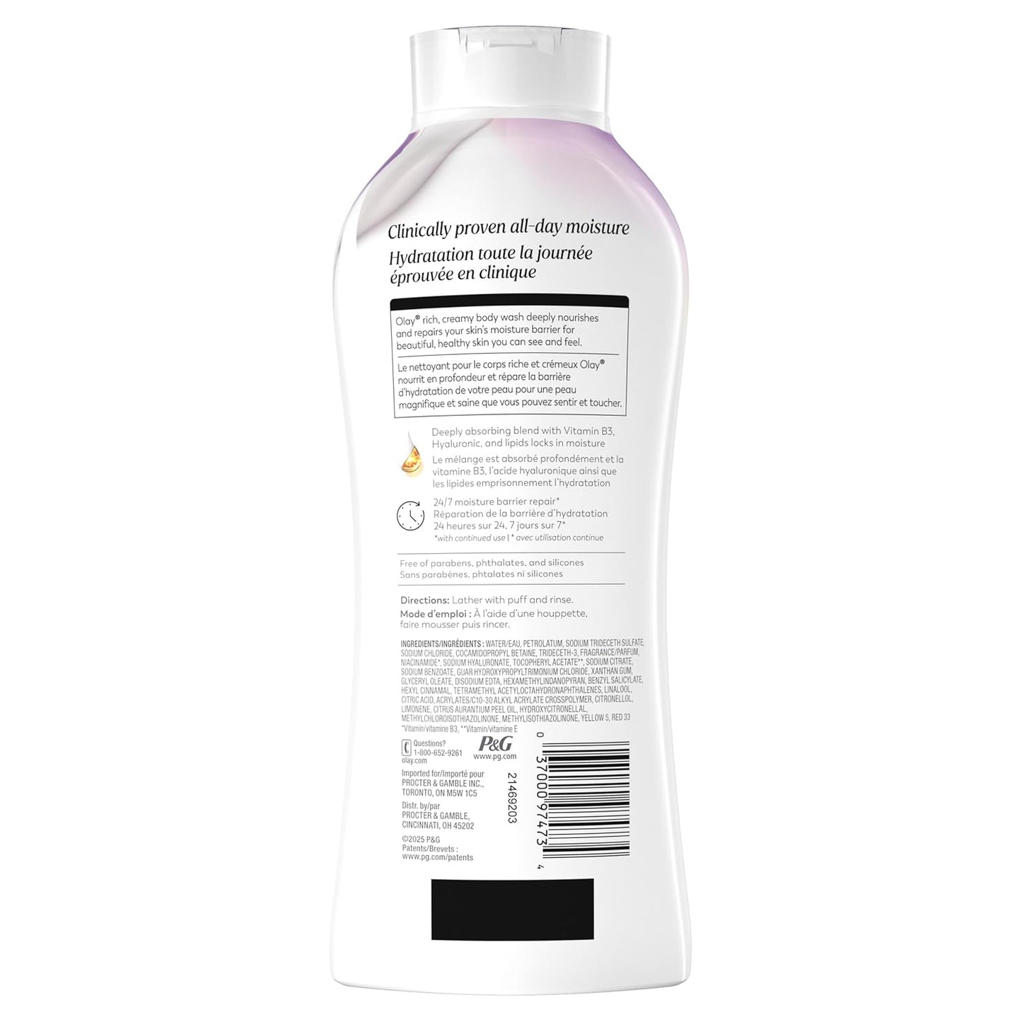 Olay Age Defy Cleanser – Pared-Down Skincare with Vitamin B3, No Fragrance, No Excess Ingredients