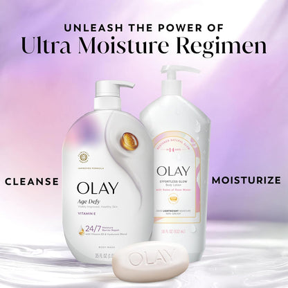 Olay Age Defy Cleanser – Pared-Down Skincare with Vitamin B3, No Fragrance, No Excess Ingredients