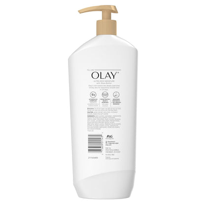 Olay Body Lotion – Mindful Bath Time Moisturizer for Dry Skin, Vitamin B3 Hydration for a Wind-Down Routine
