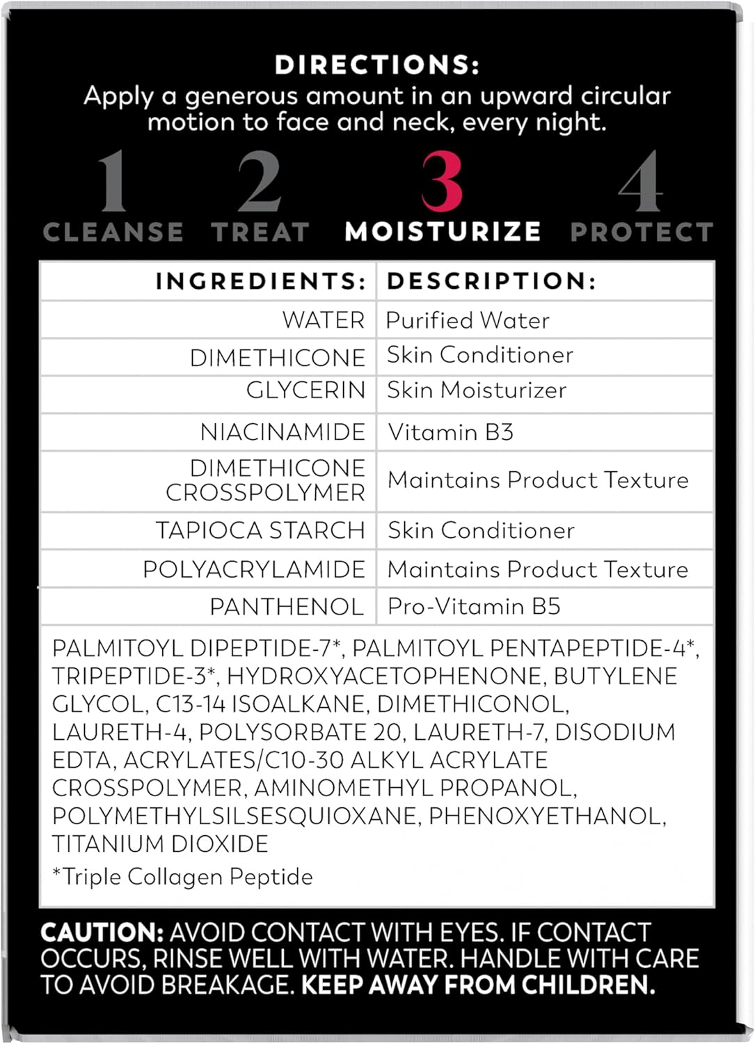 Olay Clean Formula Night Cream – Paraben-Free, Dye-Free Face Moisturizer for Safety