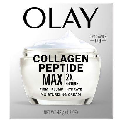 Olay Collagen Peptide Double Pack Gift Bundle – Premium Face Cream Gift for Women 35+ This Holiday